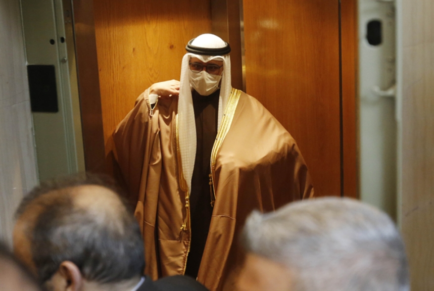 Le ministre koweïtien des Affaires Etrangères, Ahmad Nasser al-Sabah.