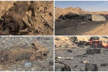 Un camion bombardé par l'aviation saoudienne. Un civil yéménite tué.