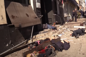 Bombardements ukrainiens meurtriers dans les rues de Donetsk