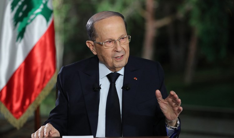 Le président Michel Aoun