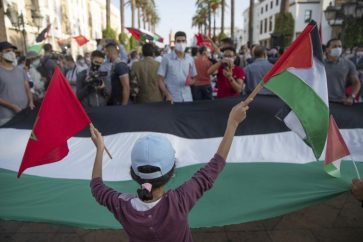 Des manifestants marocains contre la normalisation avec 'Israël' (Archives)