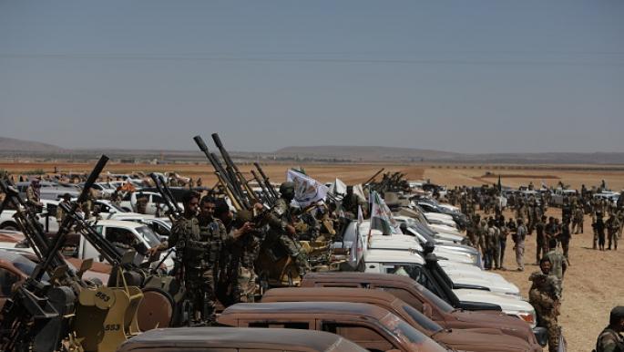La coalition de milices de l'Armée nationale syrienne