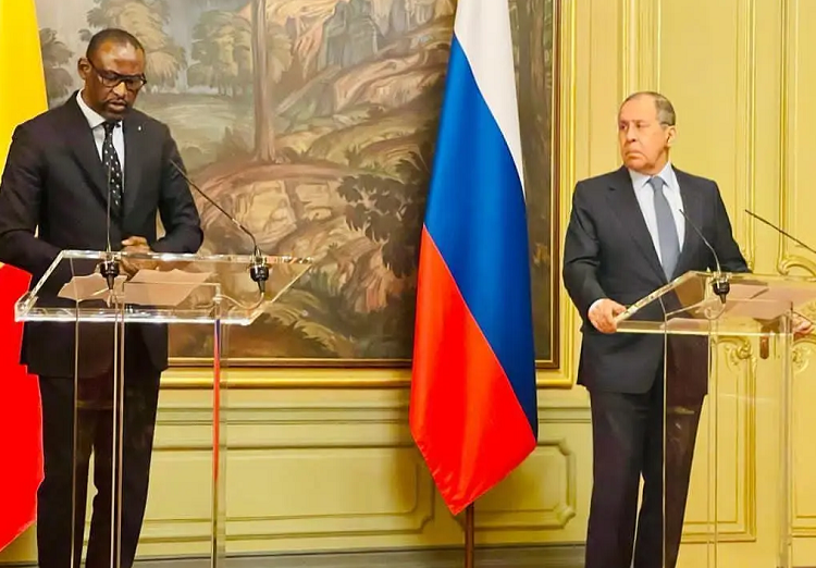 Une délégation malienne dirigée par le ministre des AE s'est rendue en Russie en juin 2022