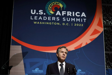 Anthony Blinken lors du sommet Etats-Unis-Afrique à Washington.