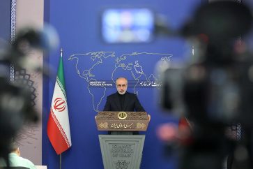 Le porte-parole du ministère iranien des Affaires étrangères, Nasser Kanaani