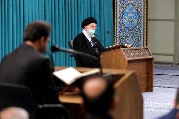 Le Ledaer de la Révolution islamique, l’Ayatollah Seyyed Ali Khamenei. ©leader.ir