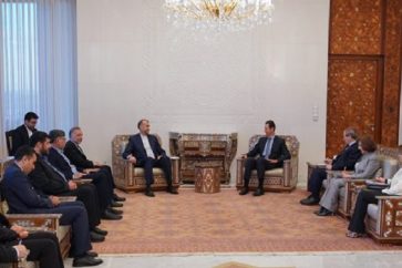 Hossein Amir-Abdollahian s'est entretenu avec le président Bachar al-Assad, le jeudi 9 mars.