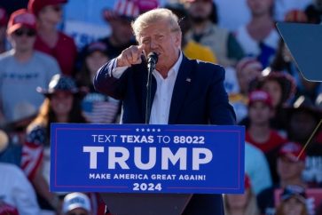 Donald Trump à Waco au Texas, le 26 mars 2023.