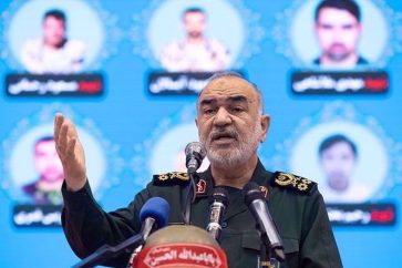 Le commandant en chef du Corps des gardiens de la Révolution islamique en Iran (CGRI), le général Hossein Salami.