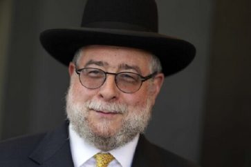 Pinchas Goldschmidt, l'ancien grand rabbin de Moscou
