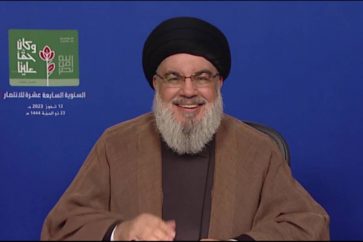 Le secrétaire général du Hezbollah, Sayed Hassan Nasrallah