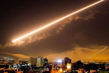 La défense aérienne syrienne a intercepté plusieurs missiles syriens contre Damas