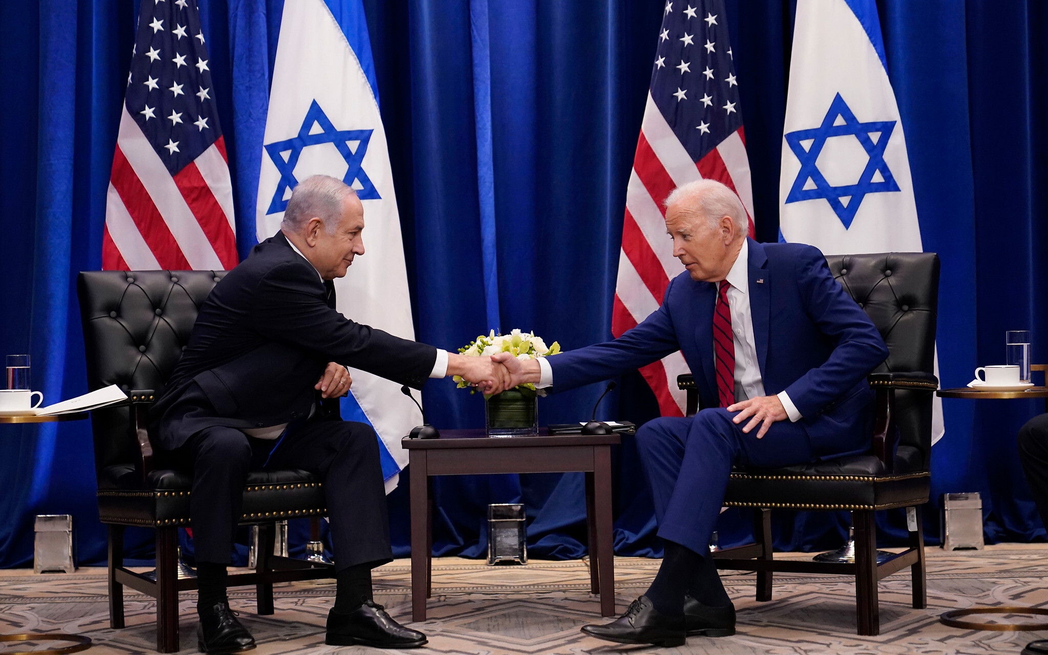 Benjamin Netanyahu et Joe Biden