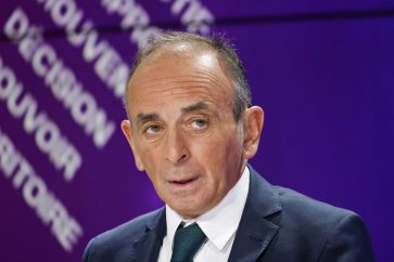 Le président du parti français "Reconquête" (extrême-droite), Eric Zemmour