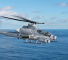 Un hélicoptère US de type AH-1Z Viper.