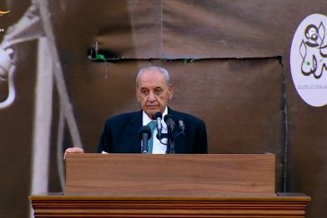 Le président du parlement libanais, Nabih Berri