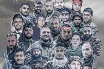Des martys du Hezbollah sur la voie d'Al-Qods