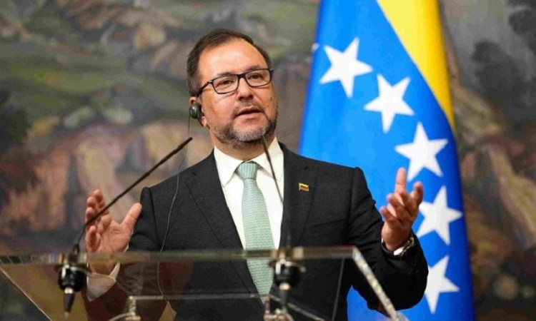 Le ministre vénézuélien des Affaires étrangères Ivan Gil