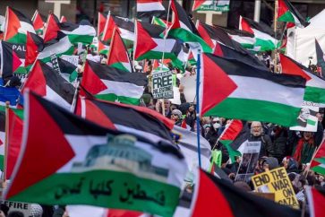 Des manifestations de soutien aux Palestiniens (illustration)