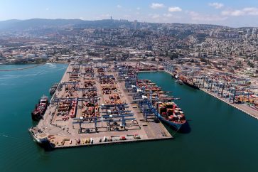 Le port de Haïfa