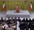 Le Leader de la Révolution islamique, l'Ayatollah Seyyed Ali Khamenei, lors d'une réunion avec un groupe d'enseignants et d'universitaires, le 1er mai 2024. ©leader.ir