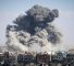 Bombardement israélien visant la ville de Rafah, au sud de Gaza, le 6 mai 2024.