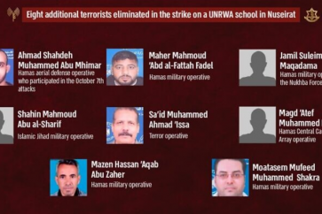des terroristes du Hamas ont été éliminés lors d'une frappe aérienne dans une école de l'UNRWA