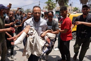 "Israël" a tué et blessé 1.000 civils palestiniens du camp Nousseirat pour libérer 4 captifs israéliens