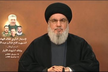 Le secrétaire général du Hezbollah, Sayed Hassan Nasrallah