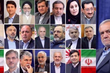 Les nouveaux membres du cabinet proposés par le président iranien Massoud Pezeshkian.