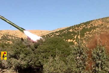 Un missile du Hezbollah de type Qader