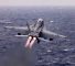 Un F/A-18 de l'US Navy dans le sud de la mer Rouge (Par Bloomberg)