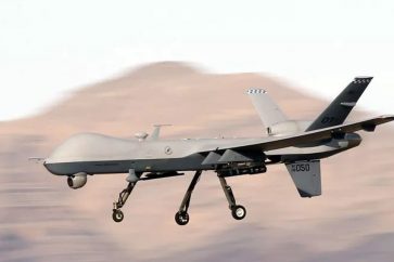 Un drone américain MQ-9 Reaper en plein air. (Archives)