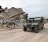 Un convoi de l'armée libanaise dans la localité de Naqoura, au sud-Liban le 22 janvier 2025.