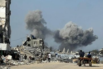 Raids sur Chouja'iya à Gaza-ville