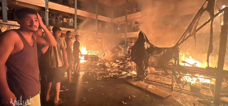 <a href="https://french.almanar.com.lb/3335455">Gaza : L&rsquo;occupation commet deux massacres à Al-Bureij et Khan Younes. Attaques et arrestations en Cisjordanie</a>