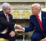 Le président américain Donald Trump et le Premier ministre israélien Benjamin Netanyahu lors d'une rencontre à Washington, le 7 avril 2025 ©AFP