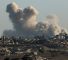 Les bombardements israéliens à l'est de Gaza-ville