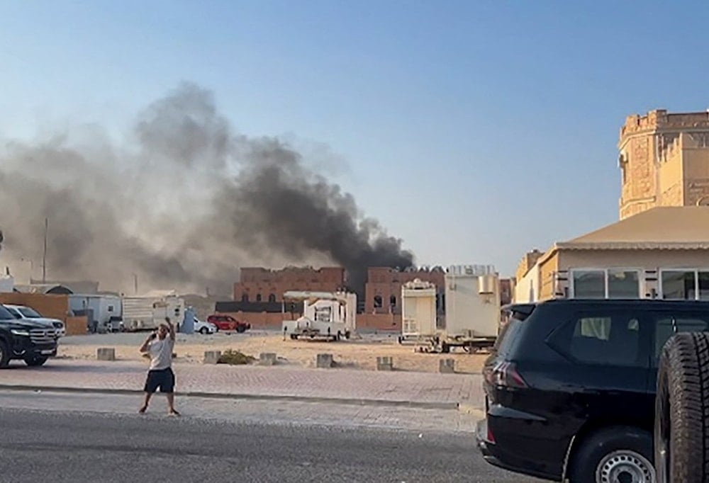 Agression israélienne visant le Qatar le septembre 2025.