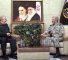Le commandant en chef de l'armée iranienne, le général de division Amir Hatami (à droite), et le commandant en chef du CGRI, le général de division Mohammad Pakpour.