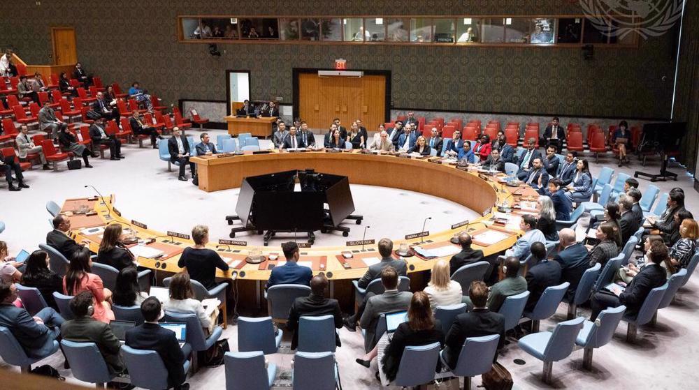 La Russie et la Chine ont voté pour reporter la réimposition des sanctions des Nations Unies contre l'Iran, New York, le vendredi, 26 septembre 2025.©UN PHOTO