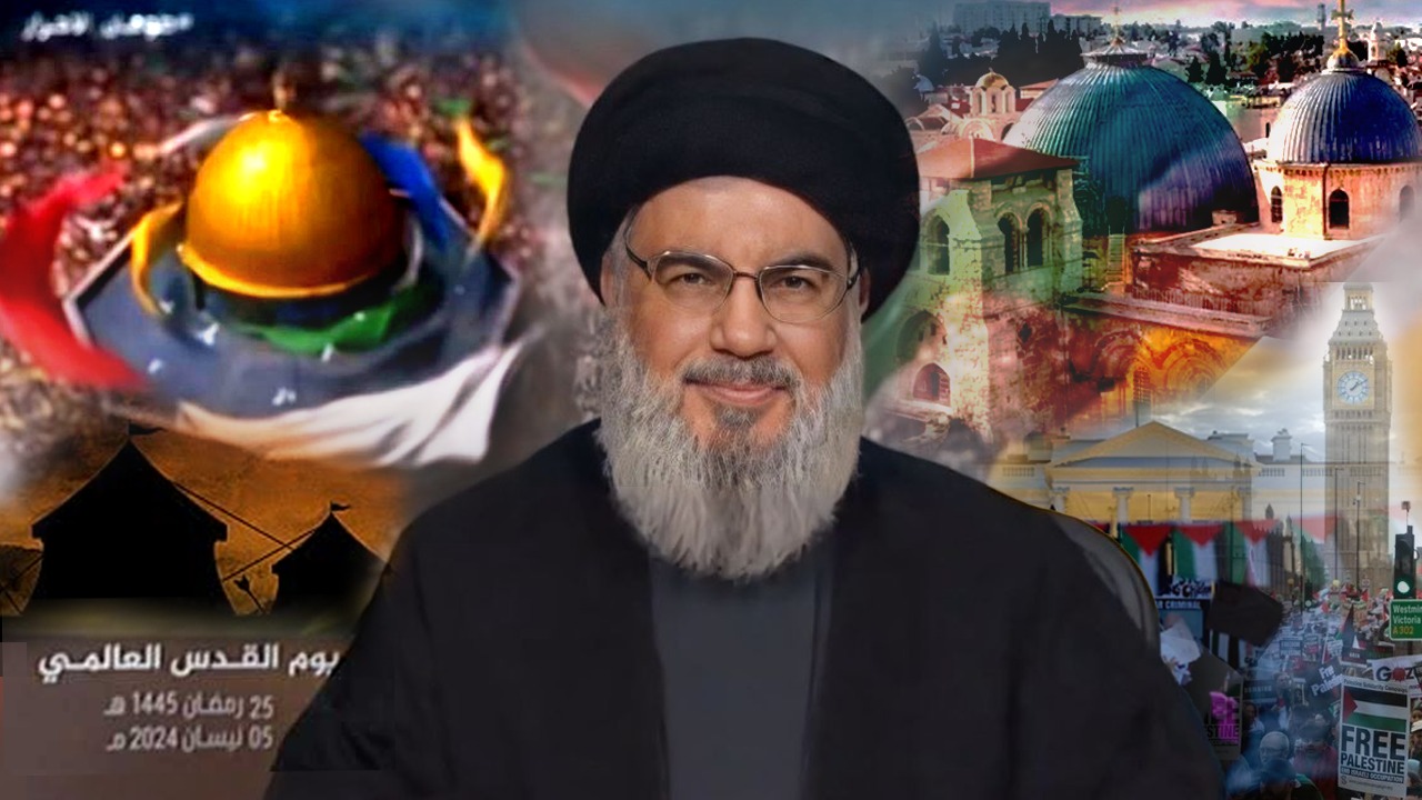 Lors de son dernier discours pendant la Journée mondiale d'al-Qods