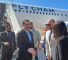 Le ministre syrien des Affaires Etrangères, Assaad Chaibani à l'aéroport de Beyrouth