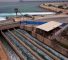 De l'eau saumâtre se déverse dans la mer Méditerranée après son passage dans une usine de dessalement de la ville côtière d'Hadera, le 16 mai 2010. ©Reuters