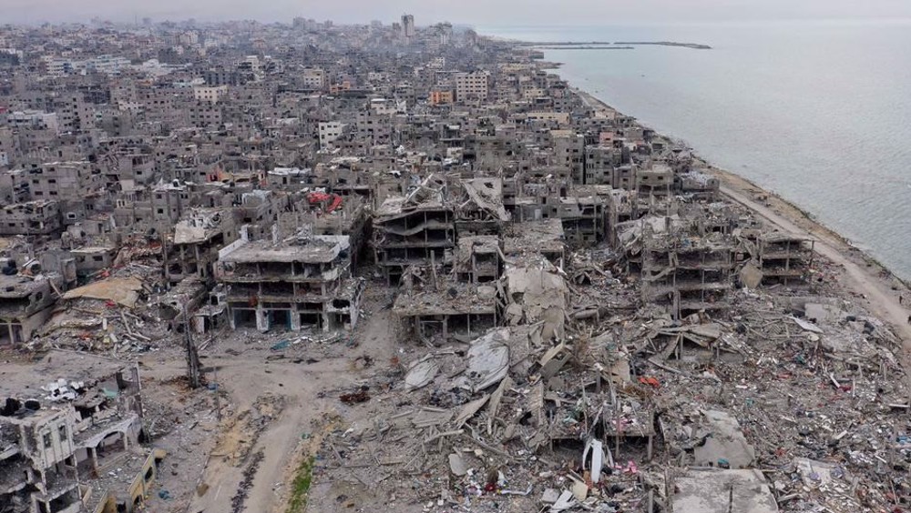Une image aérienne des destructions massives causées par de nombreuses frappes israéliennes contre le nord de la bande de Gaza. ©UNRWA