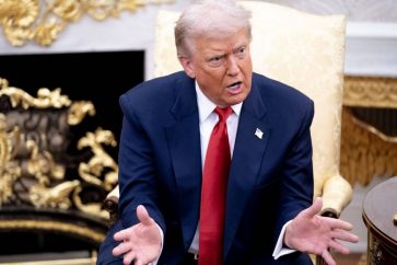 Le président US Donald Trump