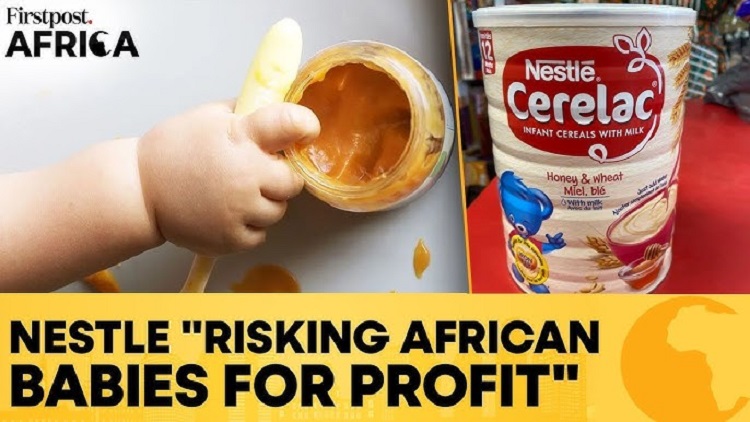 Nestlé gave de sucre ses produits pour bébés destinés à l’Afrique.