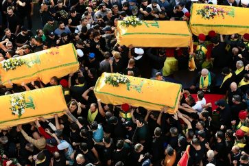 Les obsèques dimanche à Nabatiyeh de 5 martyrs