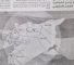 La carte de la Syrie sans le Golan publié par le journal Al-Thawra